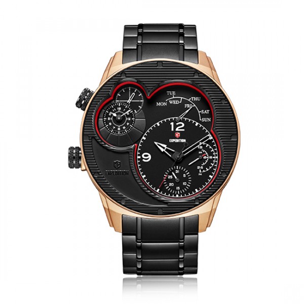 Expedition 6737 Rosegold Black Red